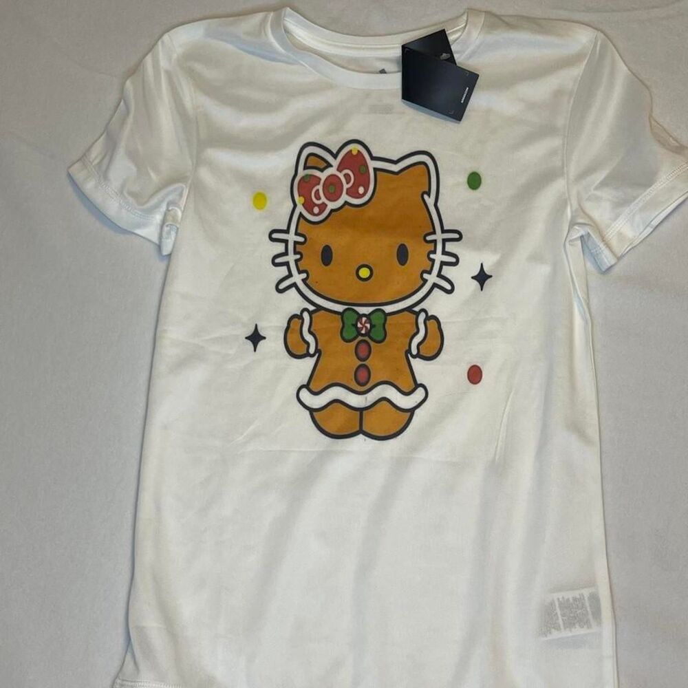 Adidas White Shirt size 8